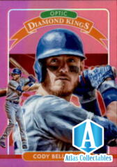 Cody Bellinger 2020 Donruss Optic Pink Parallel Diamond Kings Card #3